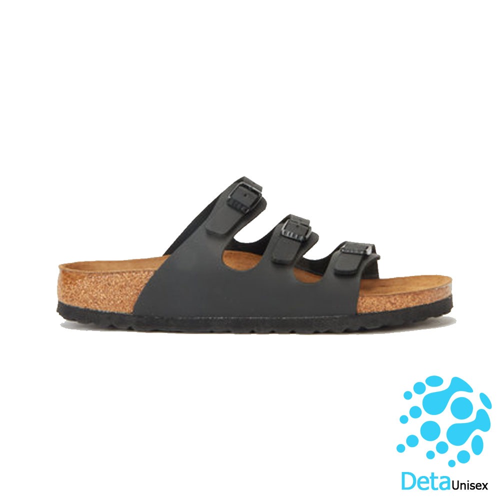 dép đế trấu 3 quai nam nữ detaunisex chính hãng