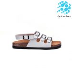 dép quai hậu sandal đế trấu 3 quai detaunisex